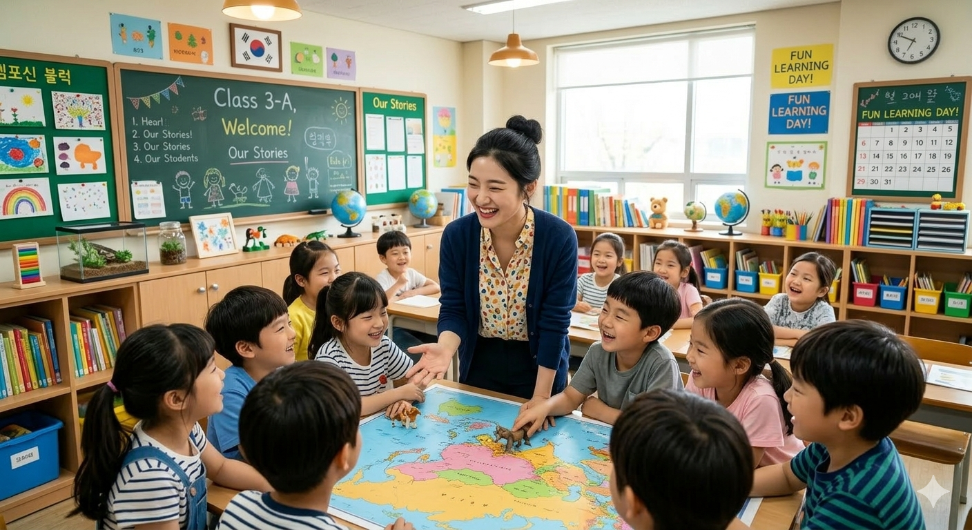 A teacher confidently reviewing and approving Zippy's feedback